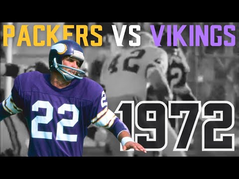 Packers at Vikings 1972 Highlights