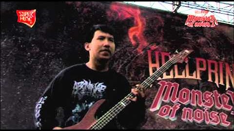 REVILED ( Bali ) Live at HELLPRINT - MONSTER OF NOISE 2