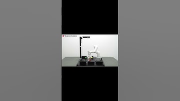 myCobot 280 | The robot arm utilizes #YOLOv8 for efficient grasping with the #AI Kit 3D #robotics