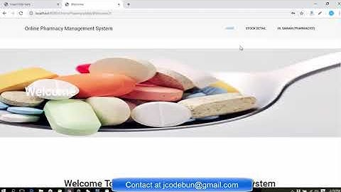 Pharmacy Management Project in java with source code and project report (Medical shop management)