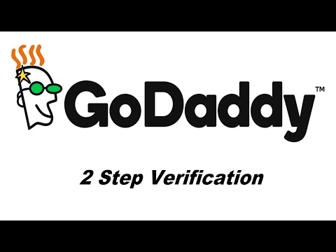 GoDaddy Login - How To Set Up 2 Step Verification