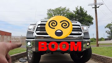 How to install GTR lighting HID fog lights in Toyoa Tundra