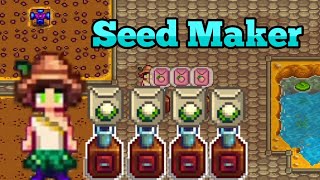 Semua Tentang Seed Maker Atau Mesin Pembuat Benih Di Stardew Valley