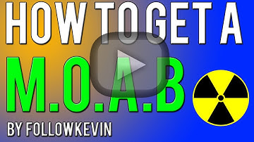HOW TO GET A MOAB! Tips and tricks by FollowKevin (Call of Duty: Modern Warfare 3)