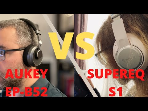 AUKEY EP-B52 VS SUPEREQ S1 : Deux casques filaire / Bluetooth pour votre iPhone, iPad, Mac ou autre