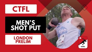 Decathlete Throws a MASSIVE Personal Best - London Prelim - Men's Shot Put