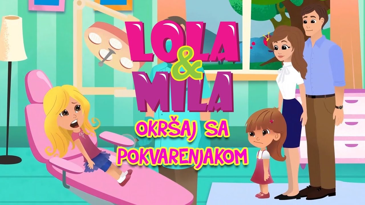 LOLA & MILA // OKRSAJ SA POKVARENJAKOM // CRTANI FILM (… — Transcript