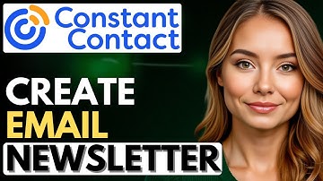 How to Create an Email Newsletter with Constant Contact! 🎨