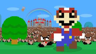 Every Time Mario Jumps, A Monster Will Clone Itself