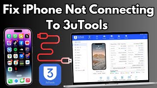 How To Fix iPhone Not Connecting to 3uTools | 3uTools Stuck On Connecting iDevice screenshot 1