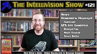Intellivision Show #121: News, Homebrew Highlight & Original 125 Live Gameplay