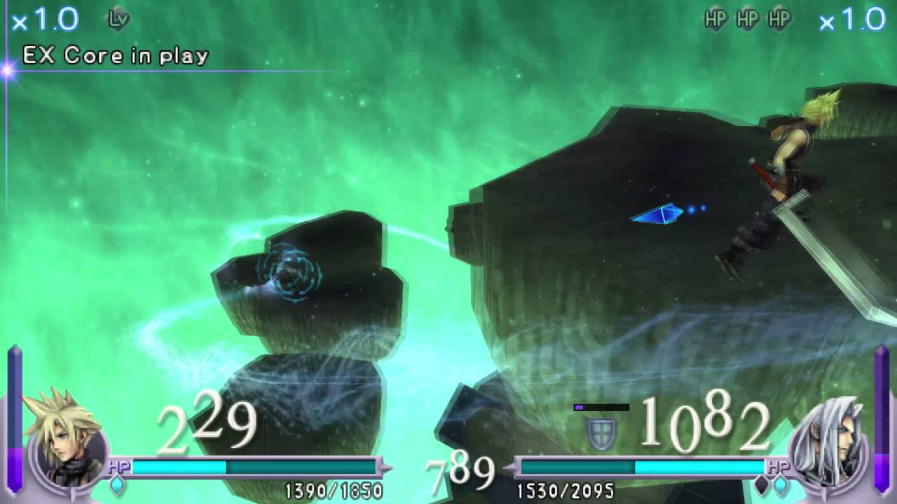 Dissidia Final Fantasy - Cloud vs Sephiroth - YouTube
