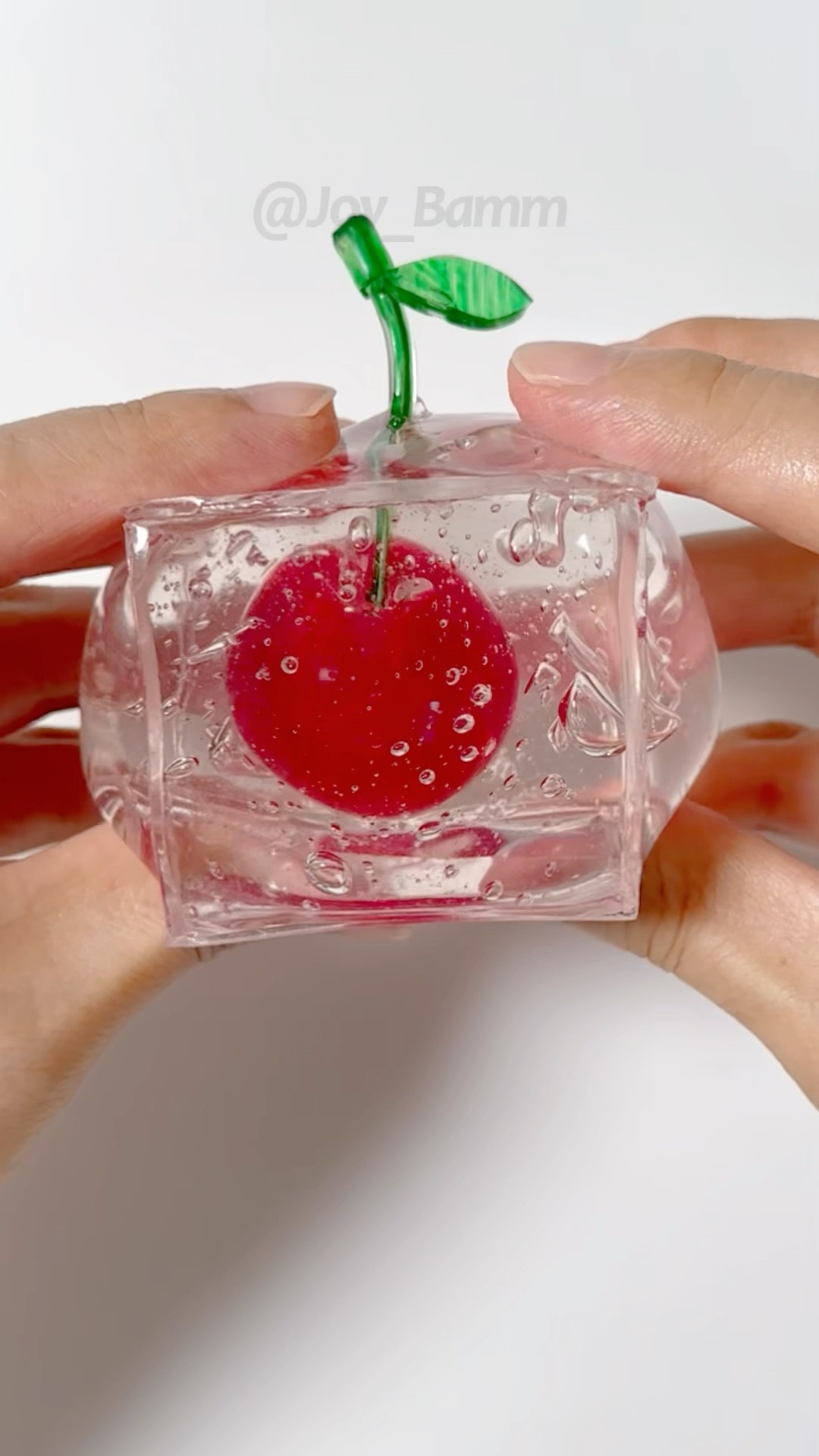 ?Cherry?Ice Cube Squishy DIY with Nano Tape!