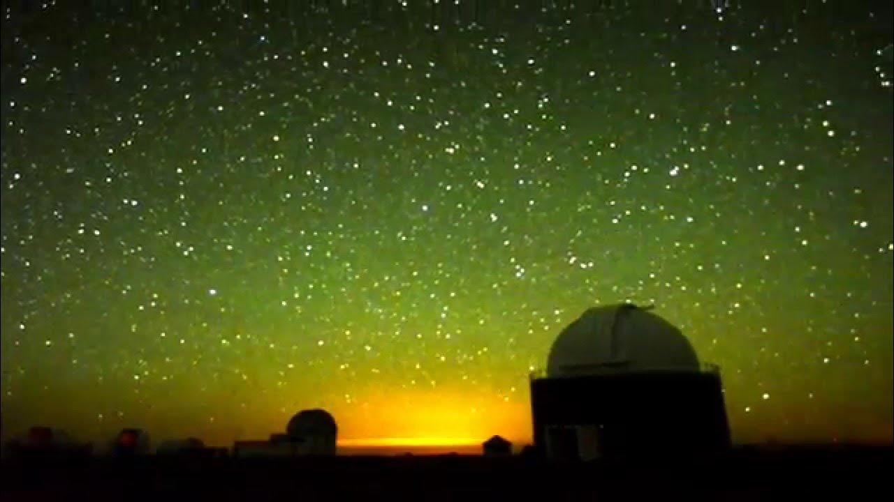 Time lapse of 1.0m telescope in Sutherland, SAAO taken with NIKON D5200