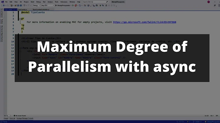 Parallel.ForEachAsync - Concurrent Tasks with a Limit - New from .NET 6 - Concurrency in C#