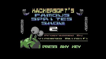 Famous Sprites Show II by Hackersoft, C64 demo 1995