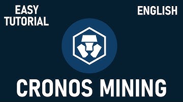 How to mine Cronos - CRO | easy tutorial