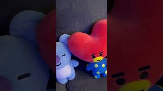 Who is your favorite BT21 BTS Line Friends Plushie? #bts #btsarmy #btsshorts #bt21collection