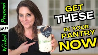 What do I store in my Prepper Pantry? | Stockpile Faster  3in1 Meal in a Jar Emergency Meals