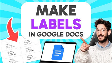How to Make LABELS in Google Docs (Step by Step) 2025