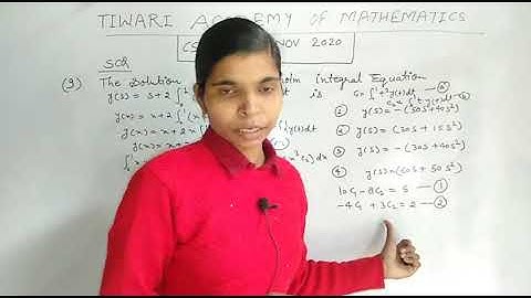 NOV 2020,SCQ QUESTION 9,CSIR NET/JRF MATHEMATICAL SCIENCES