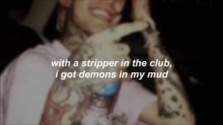 lil peep - red drop shawty / lyrics