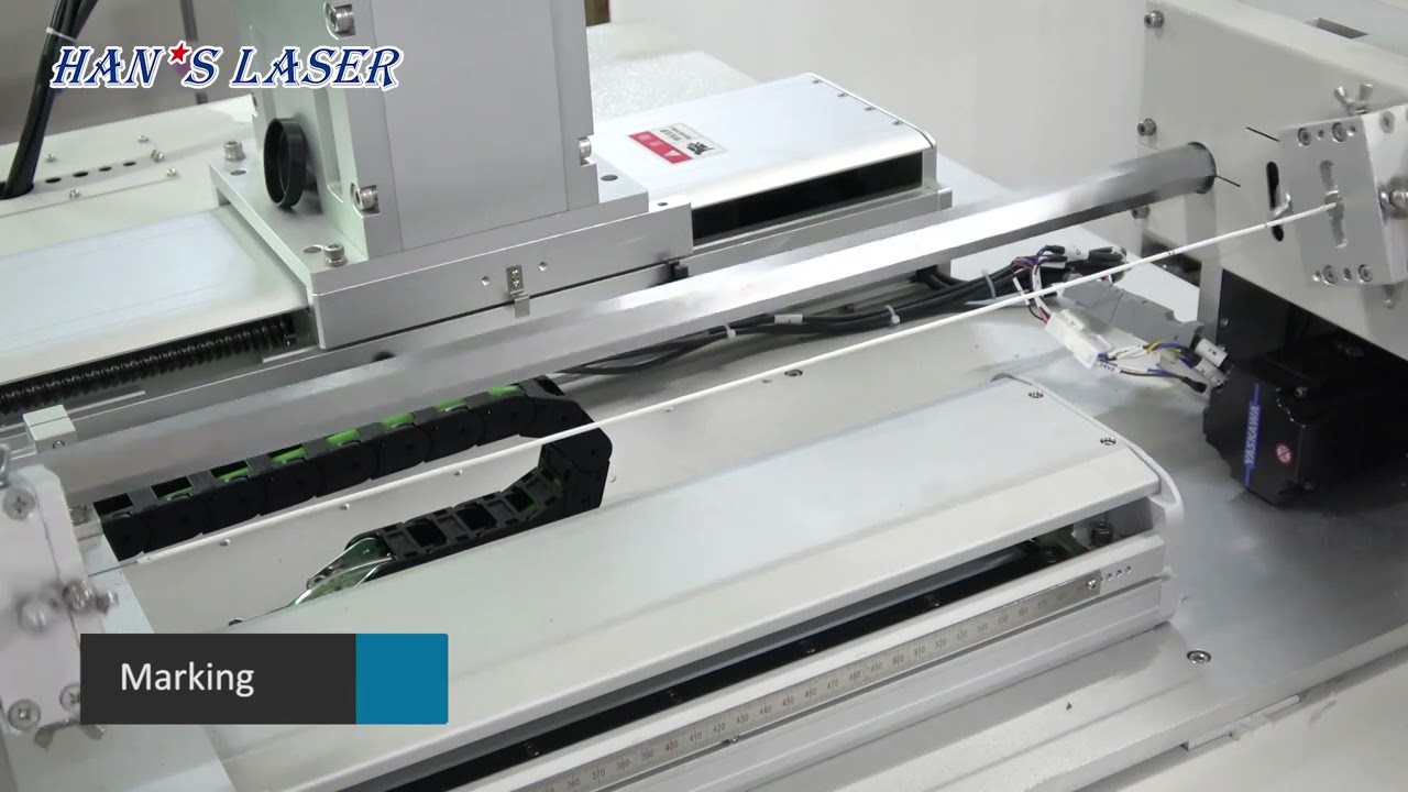 Small Medical Tube Laser Rotation Marking System