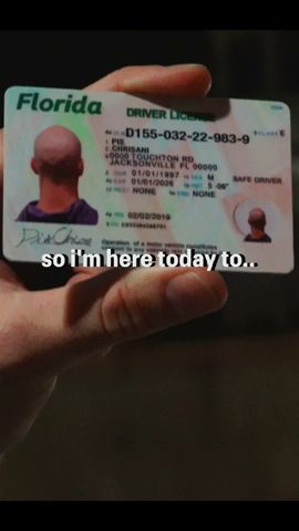 Distortion On Fake Id