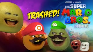 Annoying Orange  The Super Mario Bros. Movie TRAILER 2 TRASHED!