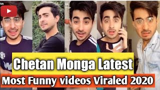 Tik tok funny video.Viral funny  2020.Chetan Monga funny.!!!Most popular#tricky gaurav#funny#viral screenshot 5