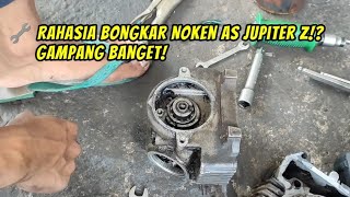 How to open the Jupiter camshaft
