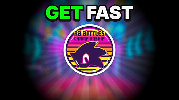 Sonic Speed Simulator Badge Speedrun (RB Battles)