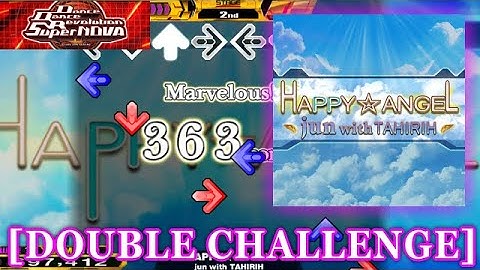 【DDR SN】 HAPPY☆ANGEL [DOUBLE CHALLENGE] 譜面確認＋クラップ