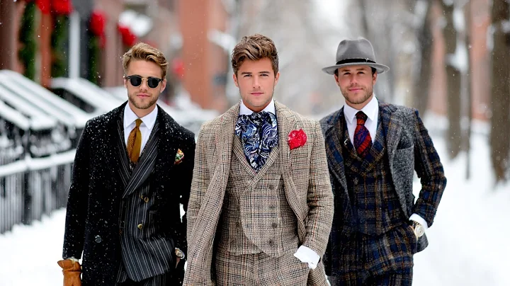 Ralph Lauren Inspired Quiet Luxury Men Winter Fashion Trends 2026 from New York City
