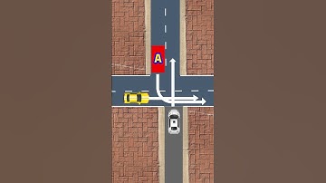 In what order do you think these three cars will pass?#driving #car #tips#carsoft#driver#cardriving