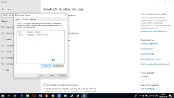 Adding Bluetooth HC-06 & RS232 on windows 10
