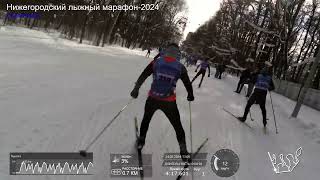 Нижегородский лыжный марафон-2024 с телеметрией
