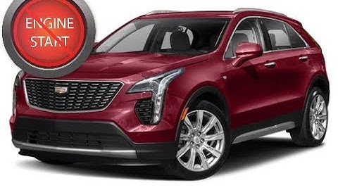 Open and Start a Cadillac XT4 with a dead key fob battery.