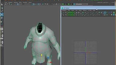 Character UV Map Maya Part1