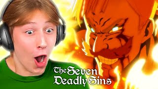 ESCANOR VS MELIODAS! - Seven Deadly Sins Season 3 Episode 13 & 14 Reaction