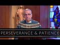 Perseverance &amp; Patience | Homily: Fr. Robert Connors