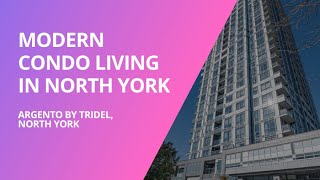 Modern 1+1 Bed Luxury Condo Tour | Argento by Tridel, North York