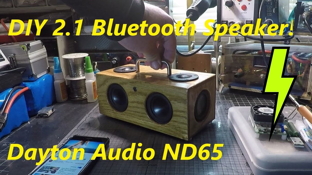 Awesome Diy Mini Bluetooth Speaker Boombox Build Dayton Hackster Io
