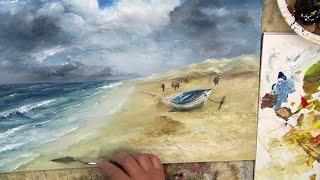 Painting an Afternoon Storm on the Beach: Dynamic Applications screenshot 5