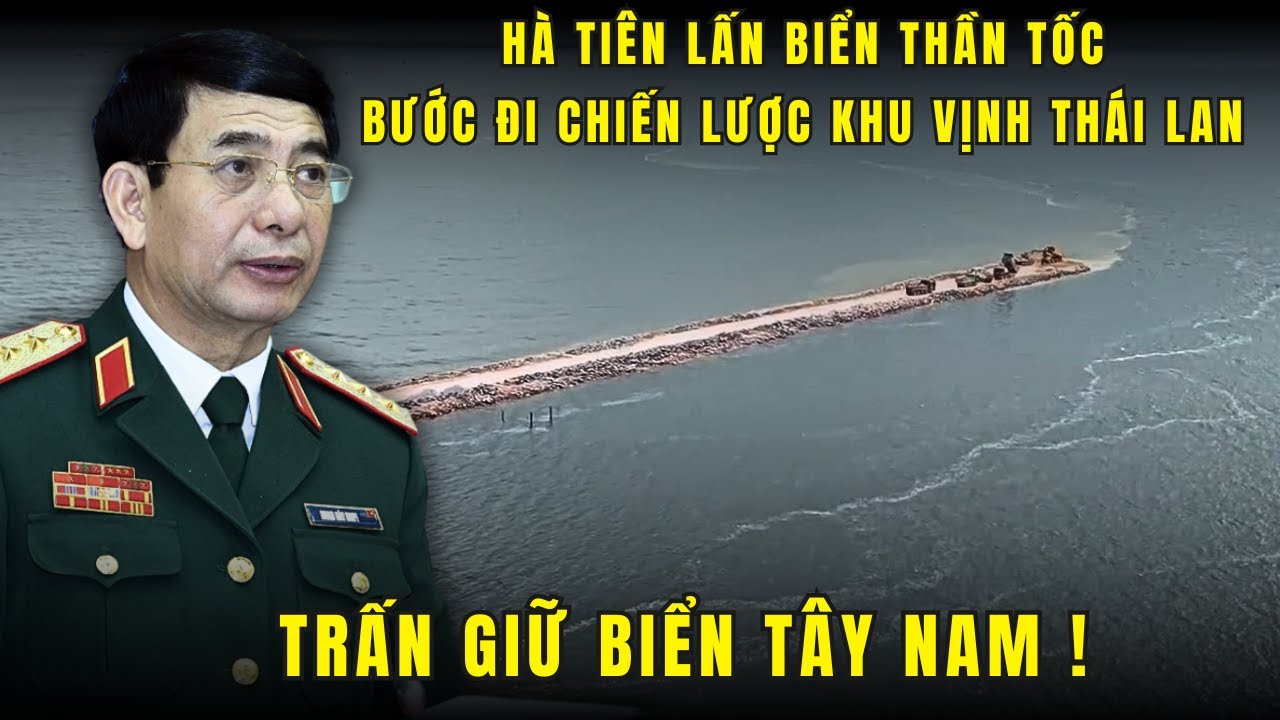 Hà Tiên lấn biển - Từ thành phố biên giới đến trung tâm kinh tế biển Tây Nam