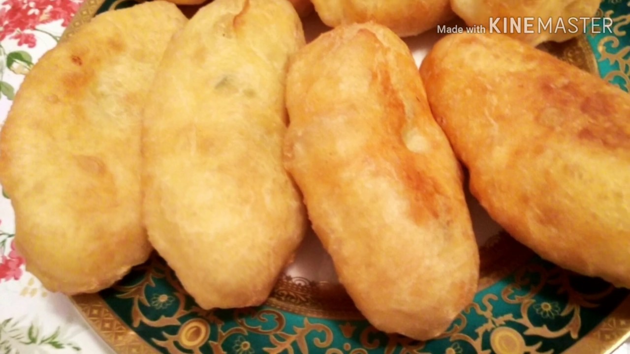 Пирожки с картошкой и шоколадом.