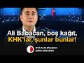 ALİ BABACAN 'DAN SKANDAL AÇIKLAMA! #Babacan #DEVA #DevaPartisi #Davutoğlu #KHK #Erdoğan #AKP