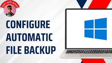How to Configure Automatic File Backup in Windows 10 or 11