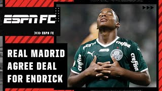 Real Madrid agree deal for Endrick! ‘He is a PHENOMENON!’ | ESPN FC