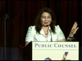 Tammy Duckworth Accepts Public Counsel's 2010 William O. Douglas Award